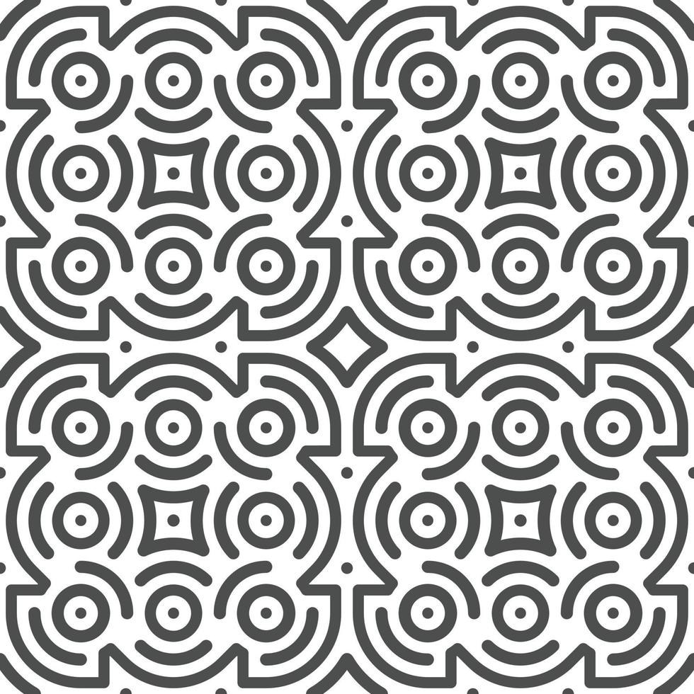 Abstract seamless geometric shape lines pattern vector