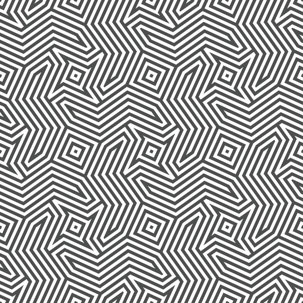 Abstract seamless geometric shape lines pattern vector