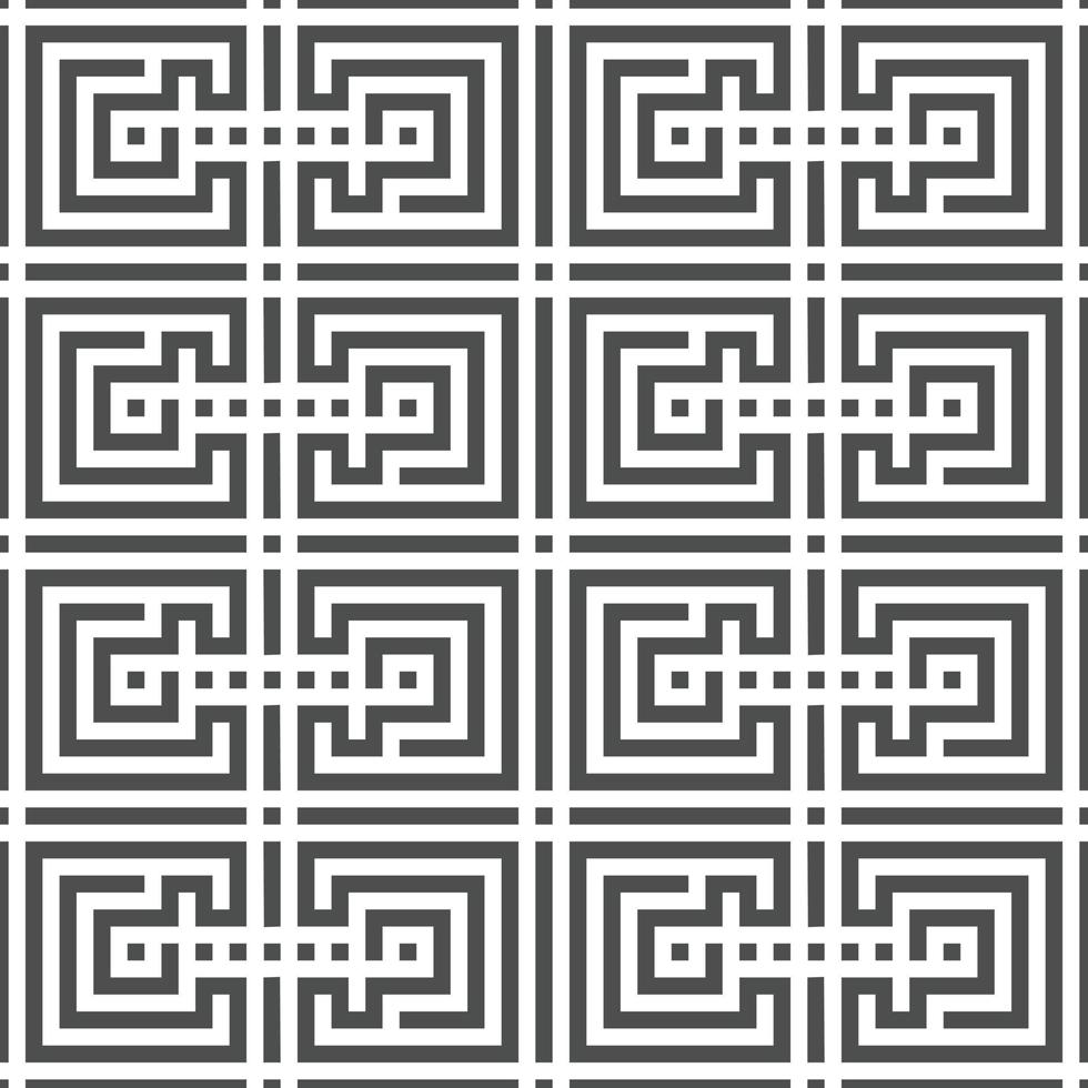 Abstract seamless geometric shape lines pattern vector
