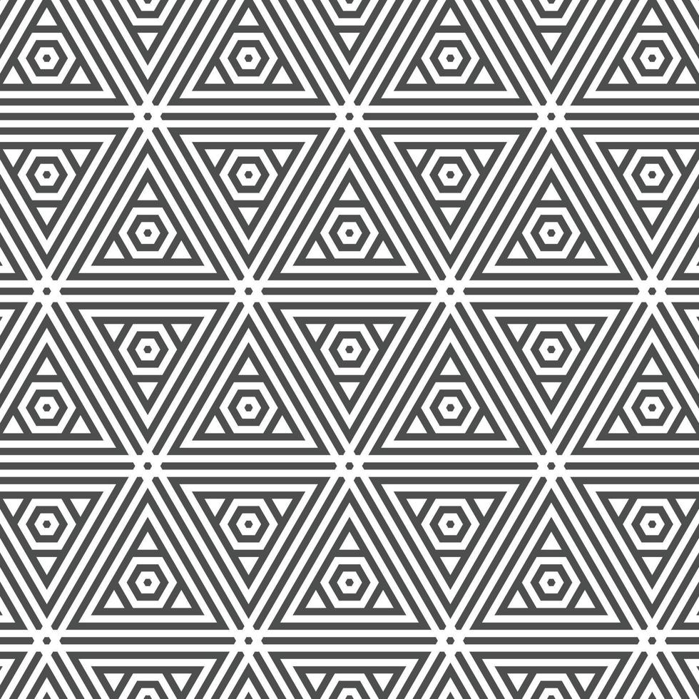 Abstract seamless geometric shape lines pattern vector