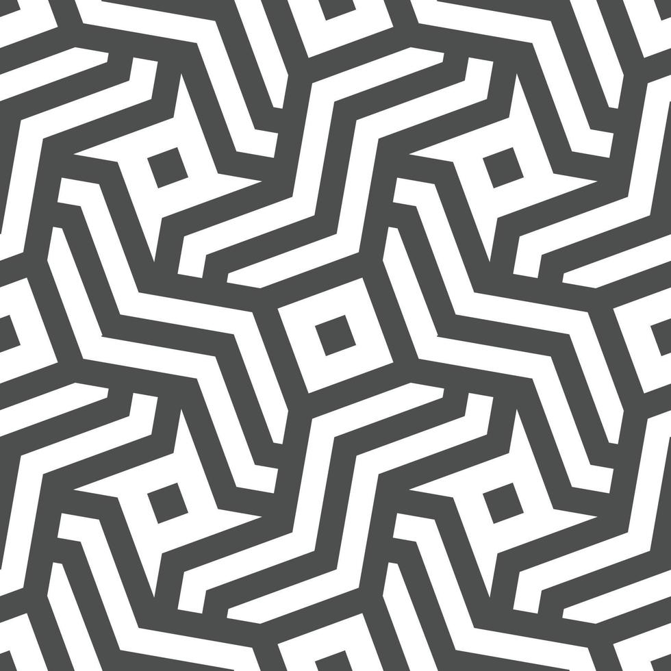 Abstract seamless geometric shape lines pattern vector