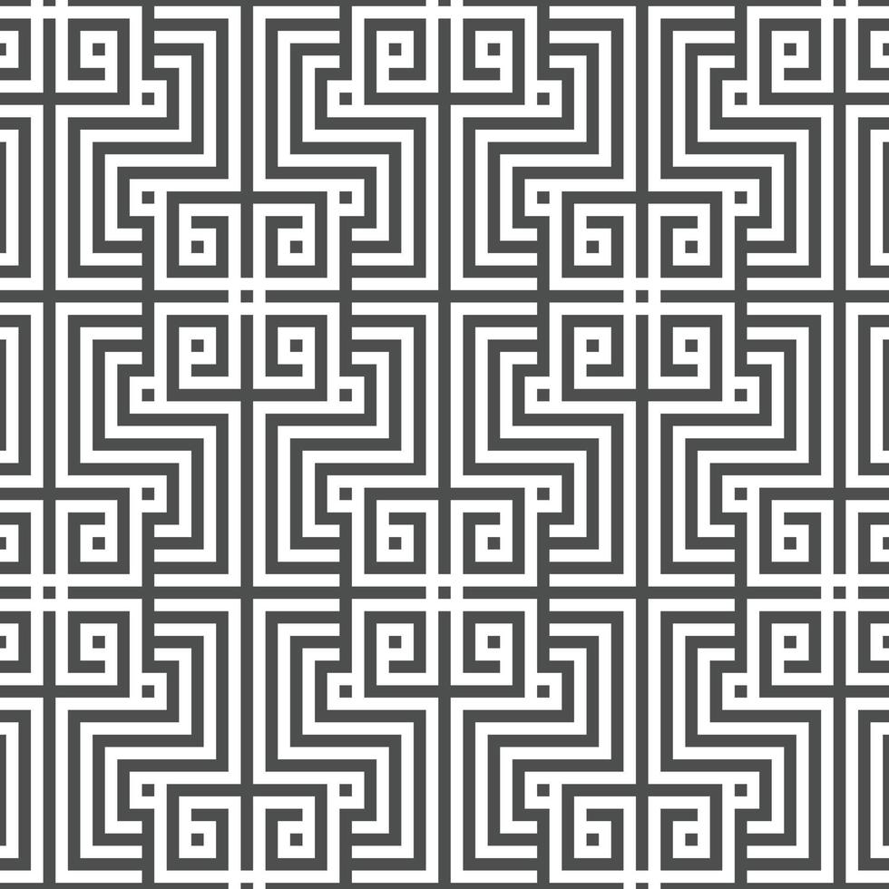 Abstract seamless geometric shape lines pattern vector