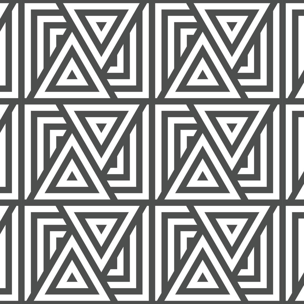 Abstract seamless geometric shape lines pattern vector