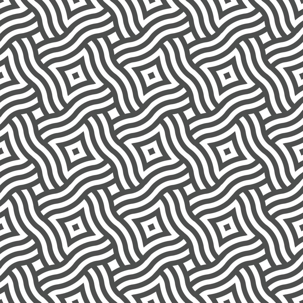 Abstract seamless geometric shape lines pattern vector