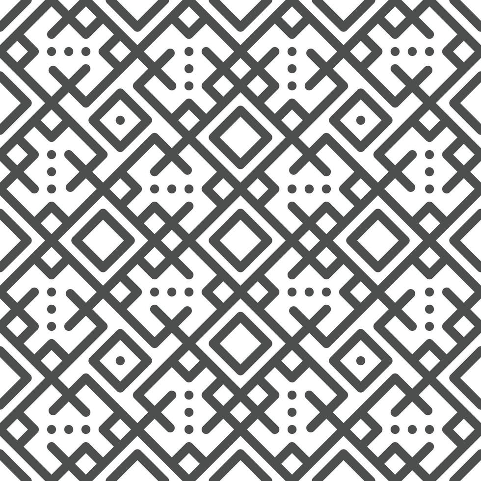 Abstract seamless geometric shape lines pattern vector