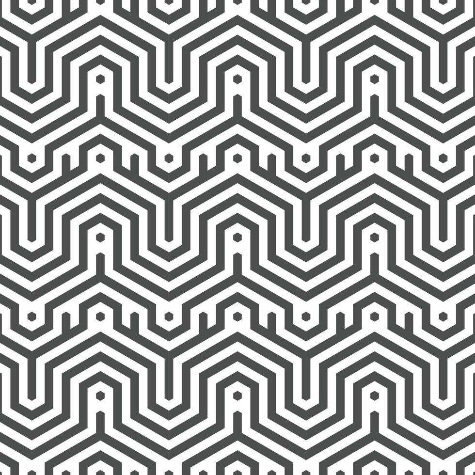 Abstract seamless geometric shape lines pattern vector