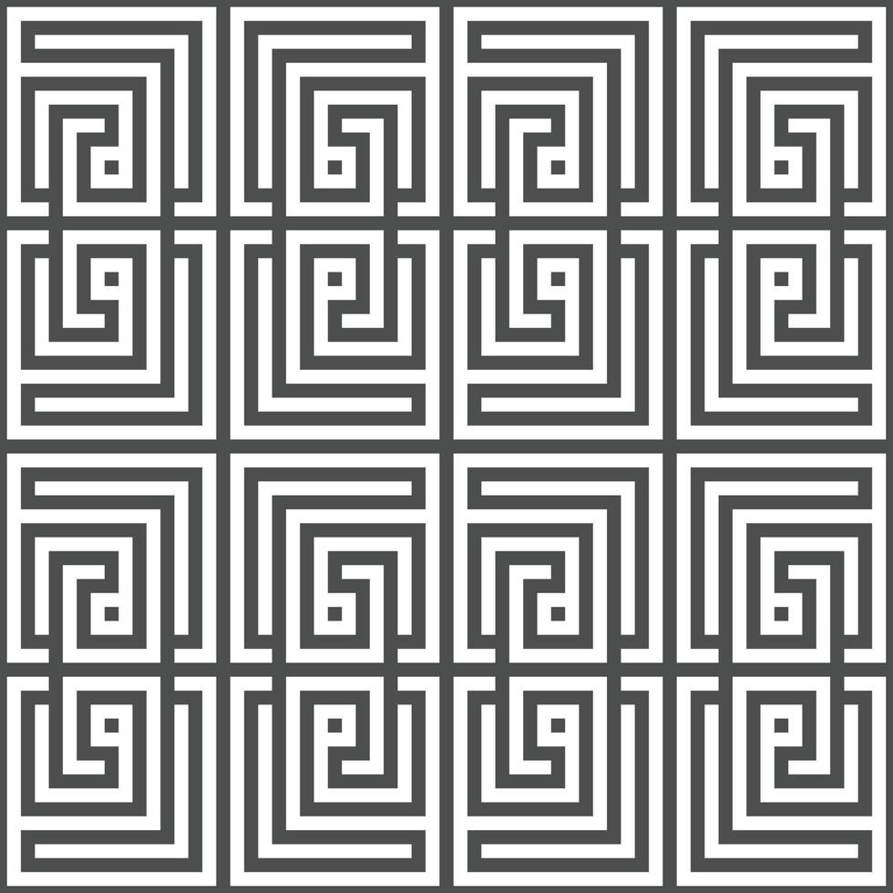 Abstract seamless geometric shape lines pattern vector