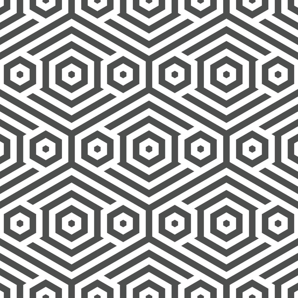 Abstract seamless geometric shape lines pattern vector