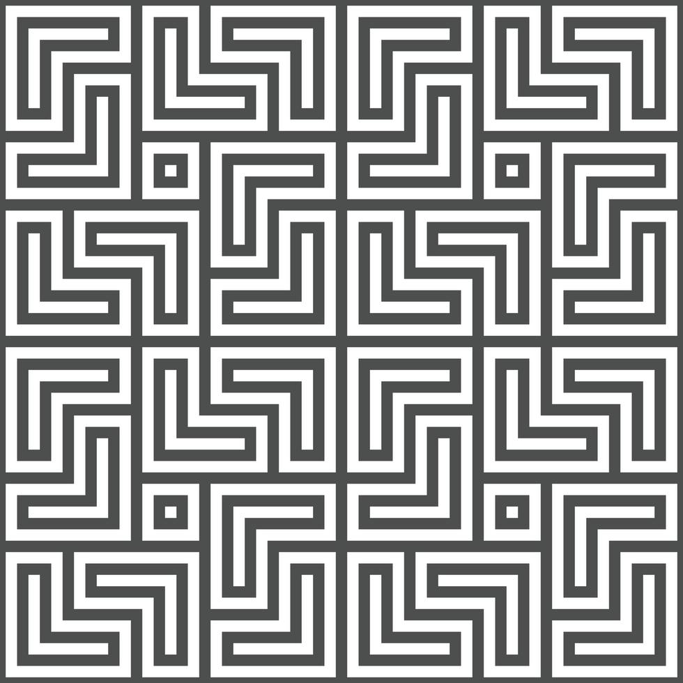 Abstract seamless geometric shape lines pattern vector