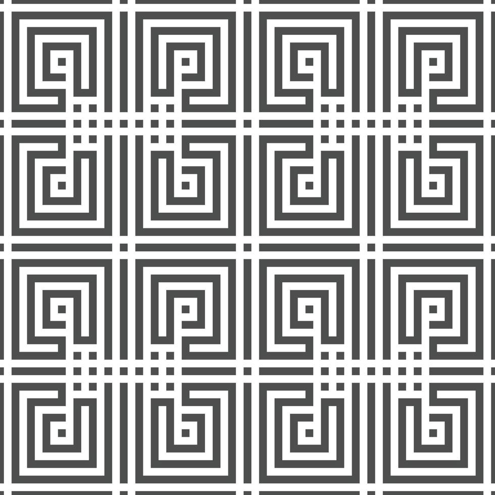 Abstract seamless geometric shape lines pattern vector