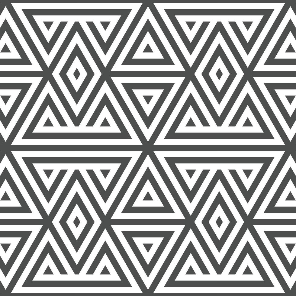 Abstract seamless geometric shape lines pattern vector