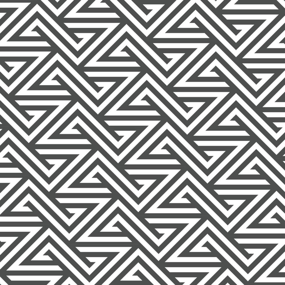 Abstract seamless geometric shape lines pattern vector
