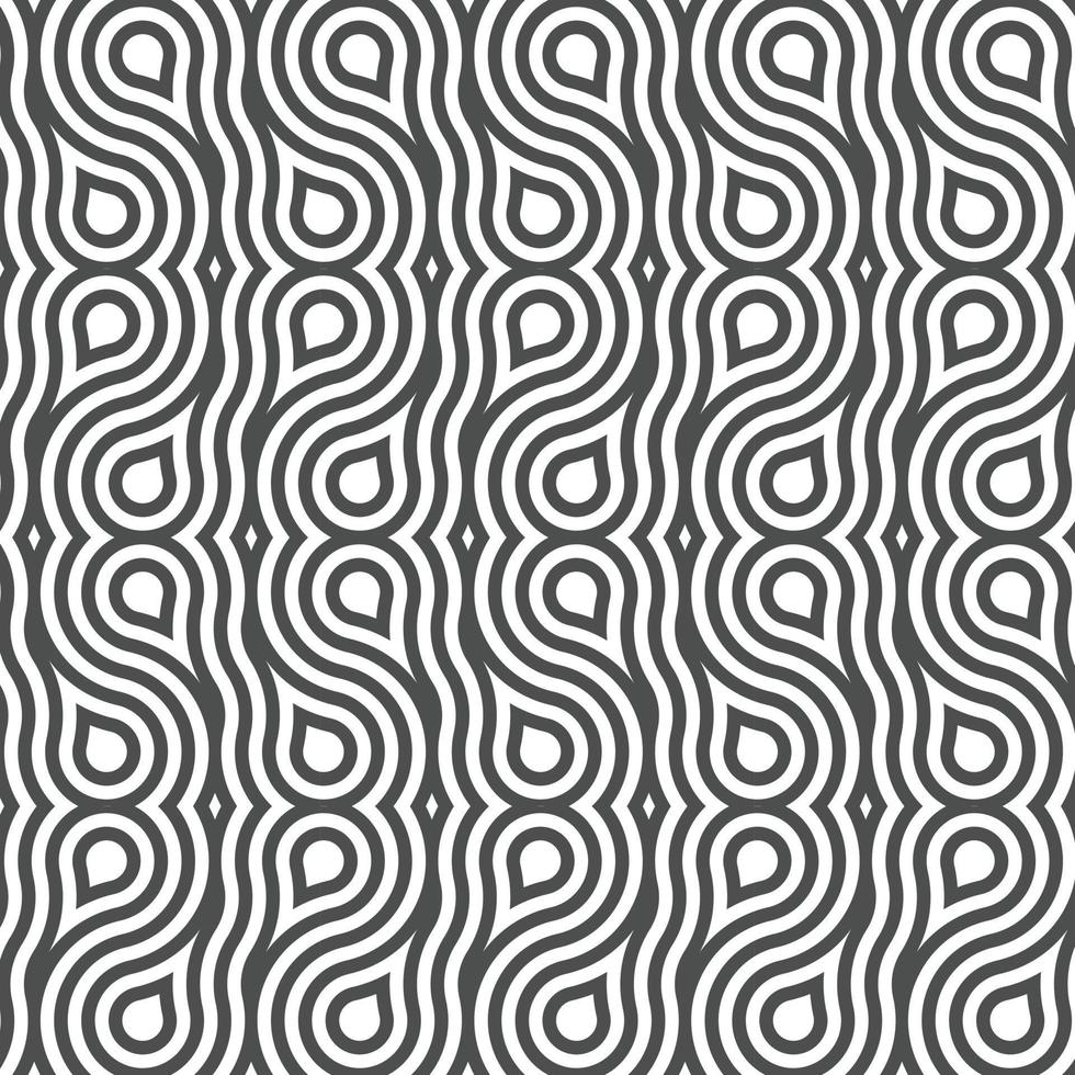 Abstract seamless geometric shape lines pattern vector