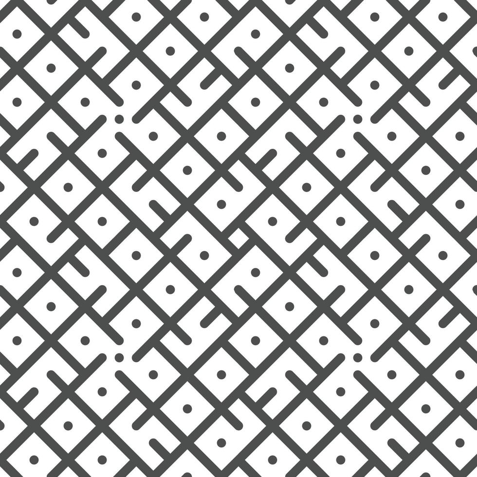 Abstract seamless geometric shape lines pattern vector