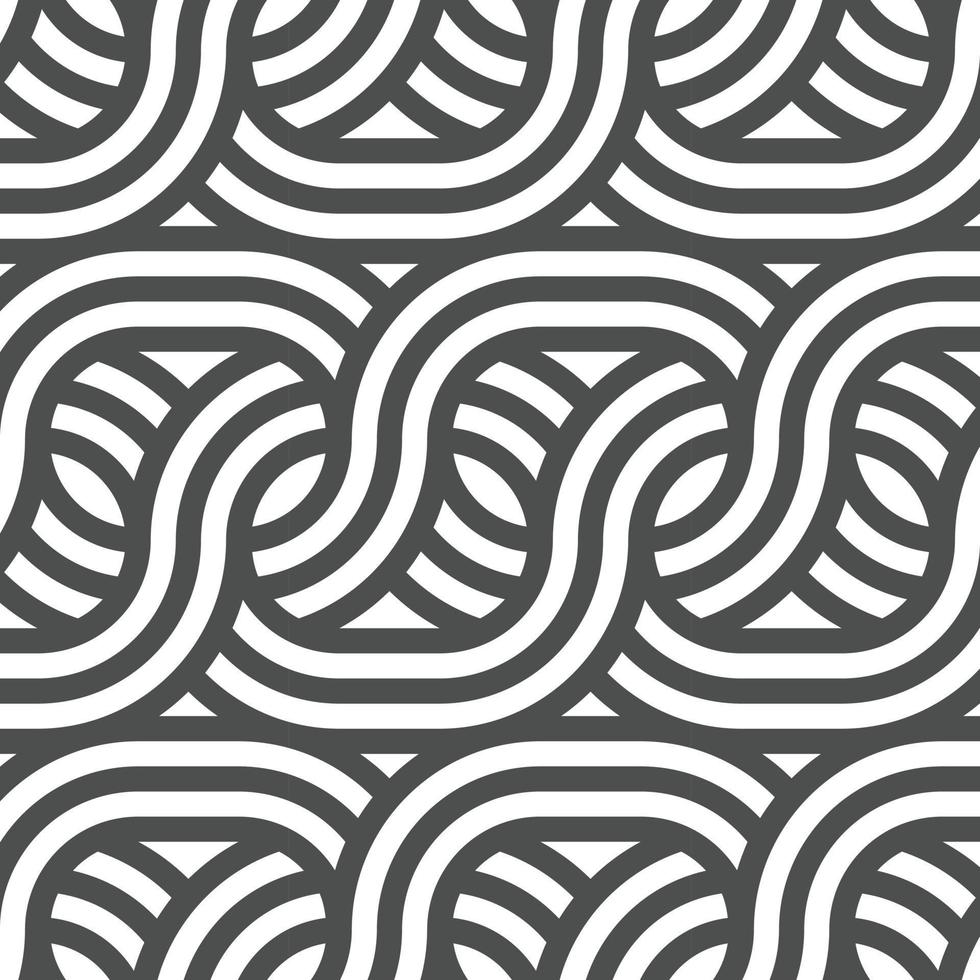 Abstract seamless geometric shape lines pattern vector