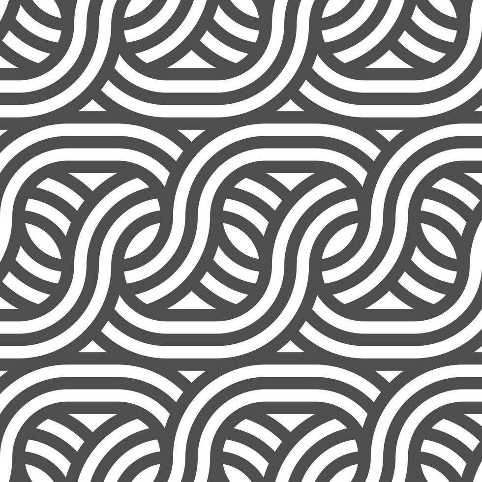 Abstract seamless geometric shape lines pattern vector