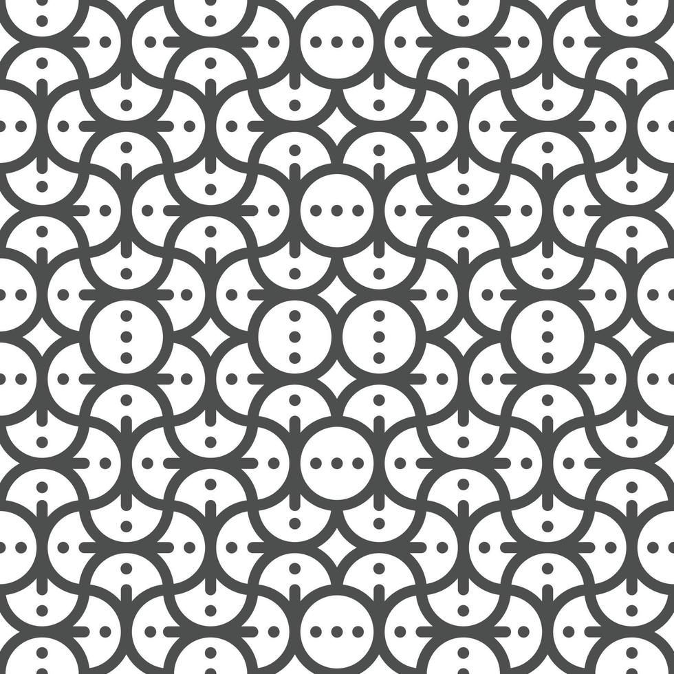 Abstract seamless geometric shape lines pattern vector