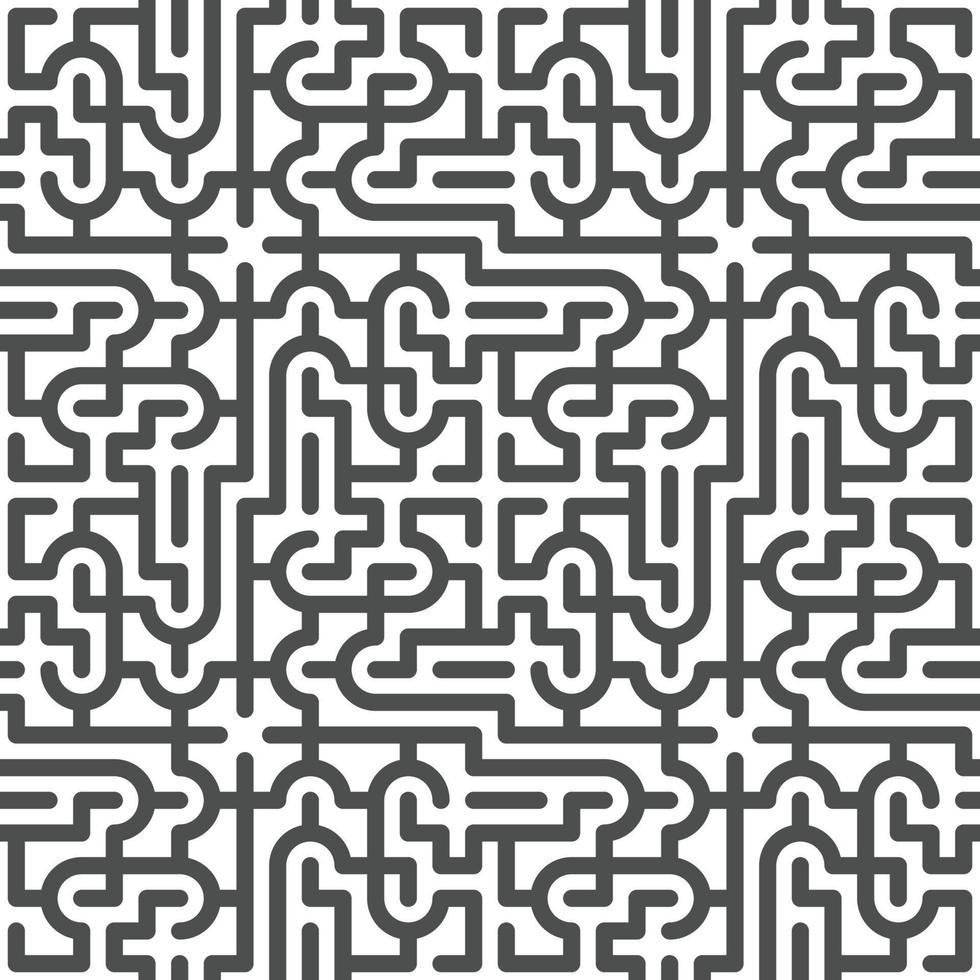 Abstract seamless geometric shape lines pattern vector