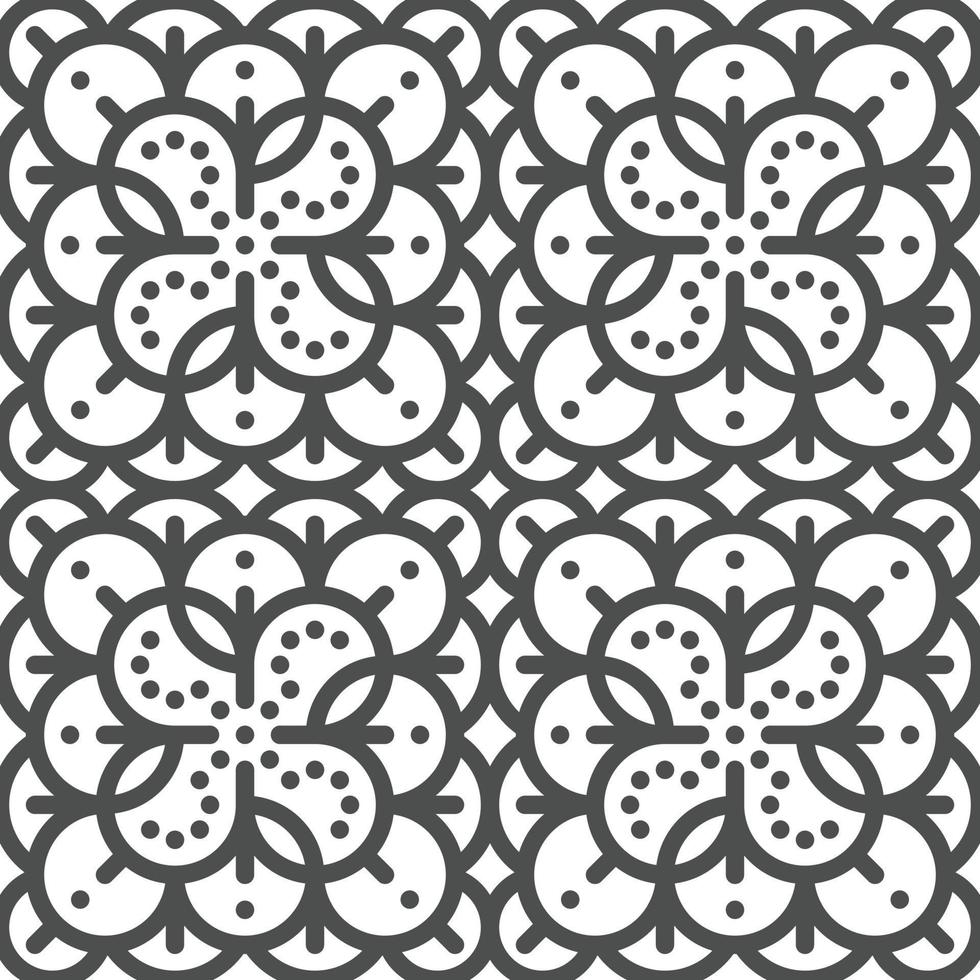 Abstract seamless geometric shape lines pattern vector