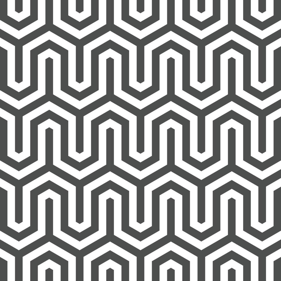 Abstract seamless geometric shape lines pattern vector