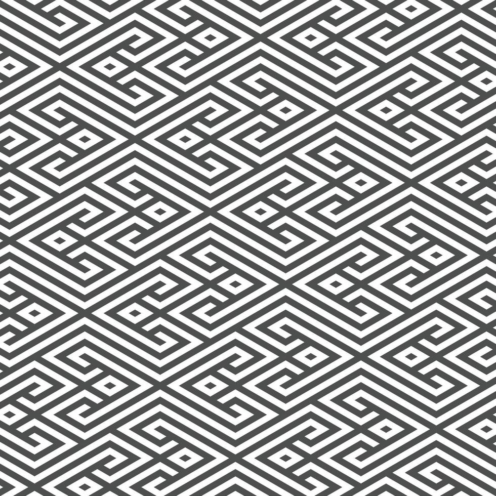 Abstract seamless geometric shape lines pattern vector