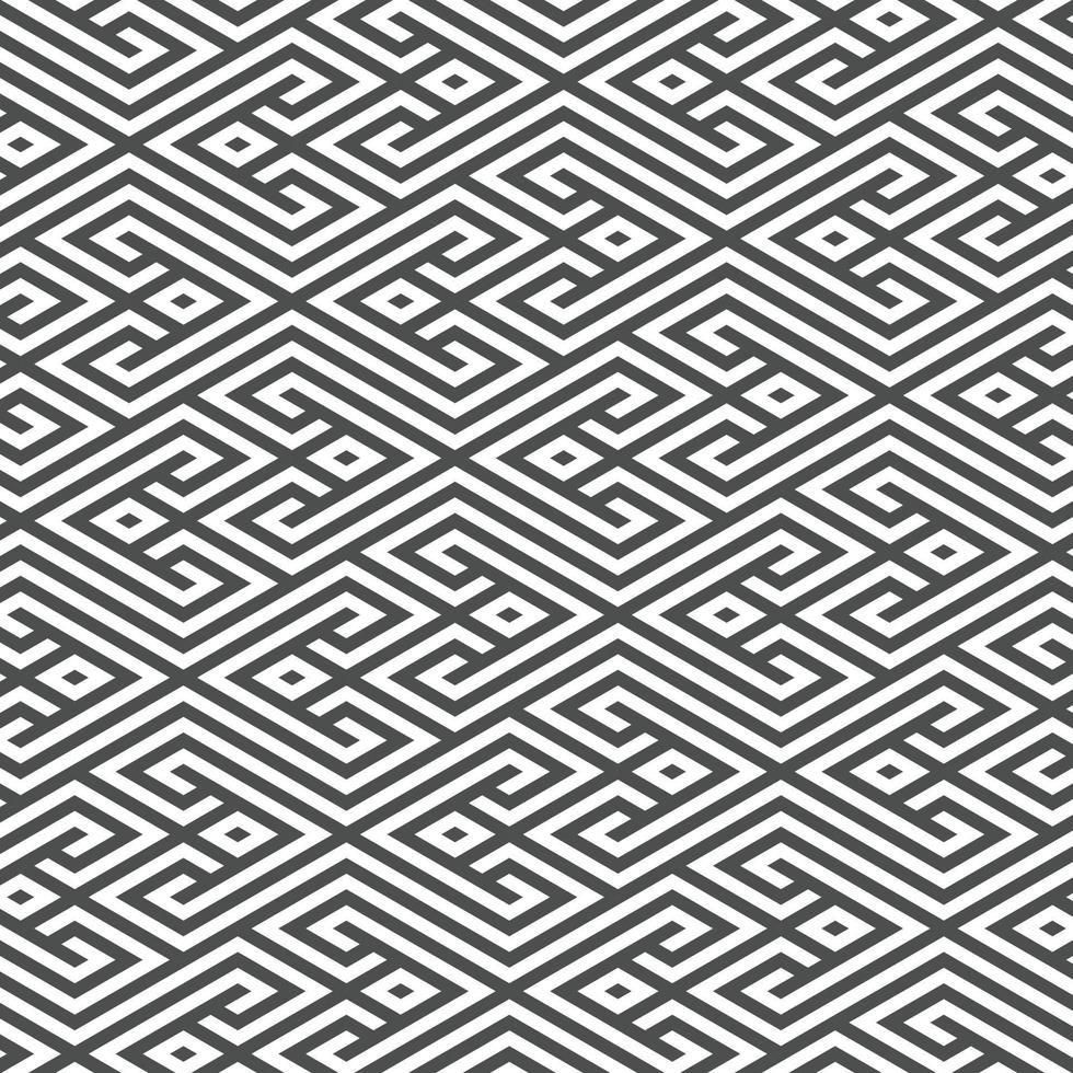 Abstract seamless geometric shape lines pattern vector