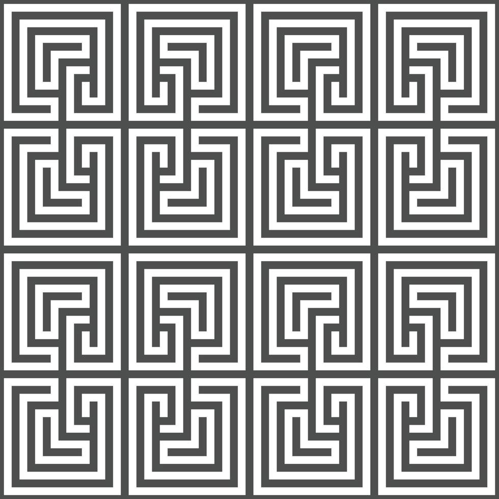 Abstract seamless geometric shape lines pattern vector