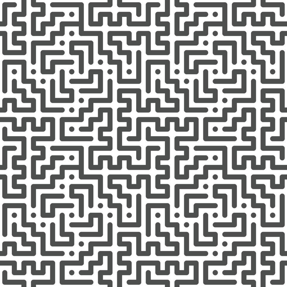 Abstract seamless geometric shape lines pattern vector