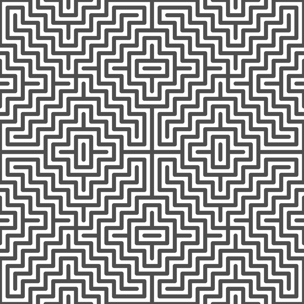 Abstract seamless geometric shape lines pattern vector
