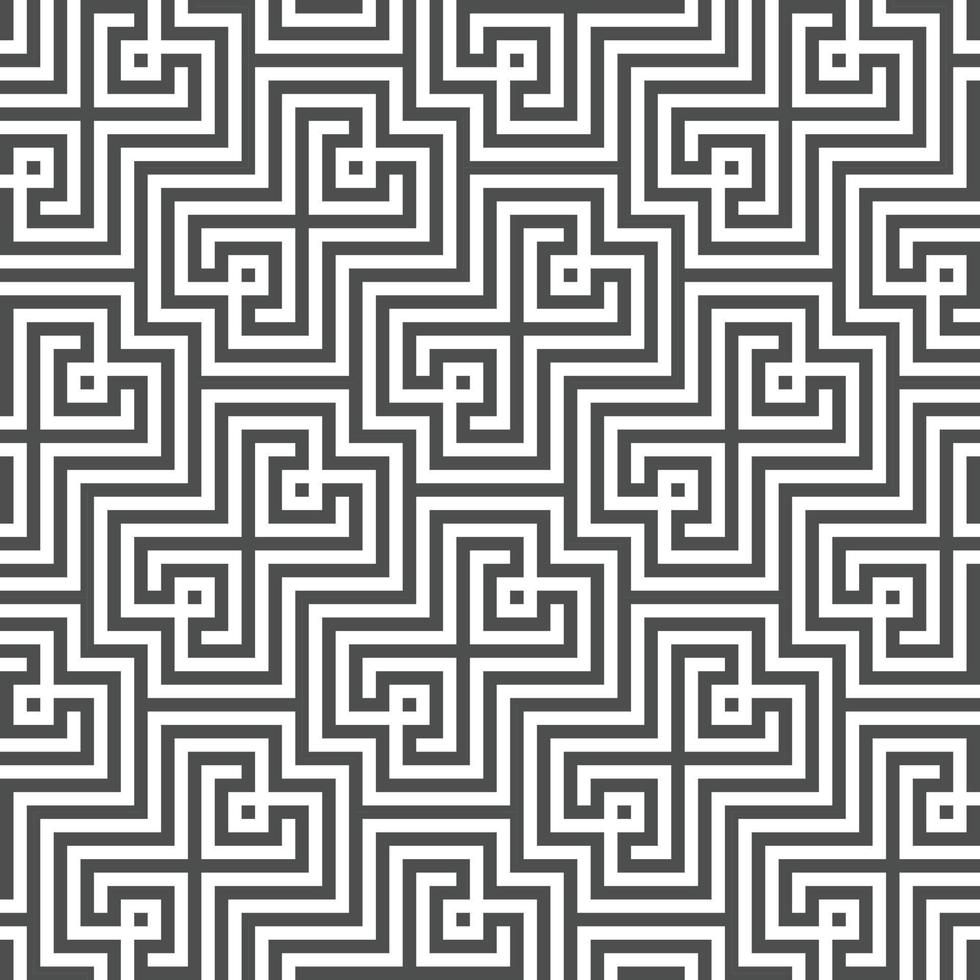 Abstract seamless geometric shape lines pattern vector