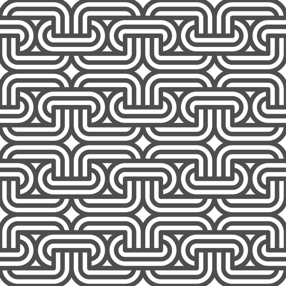 Abstract seamless geometric shape lines pattern vector