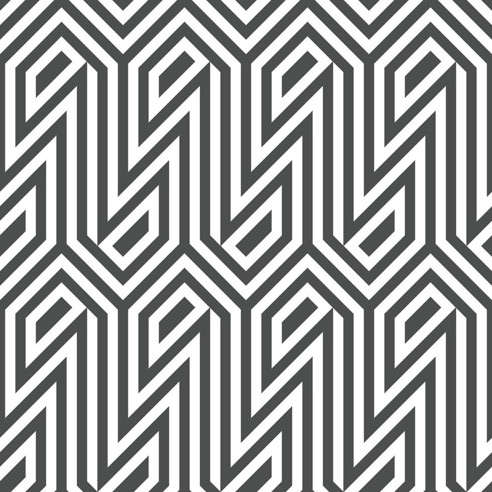 Abstract seamless geometric shape lines pattern vector