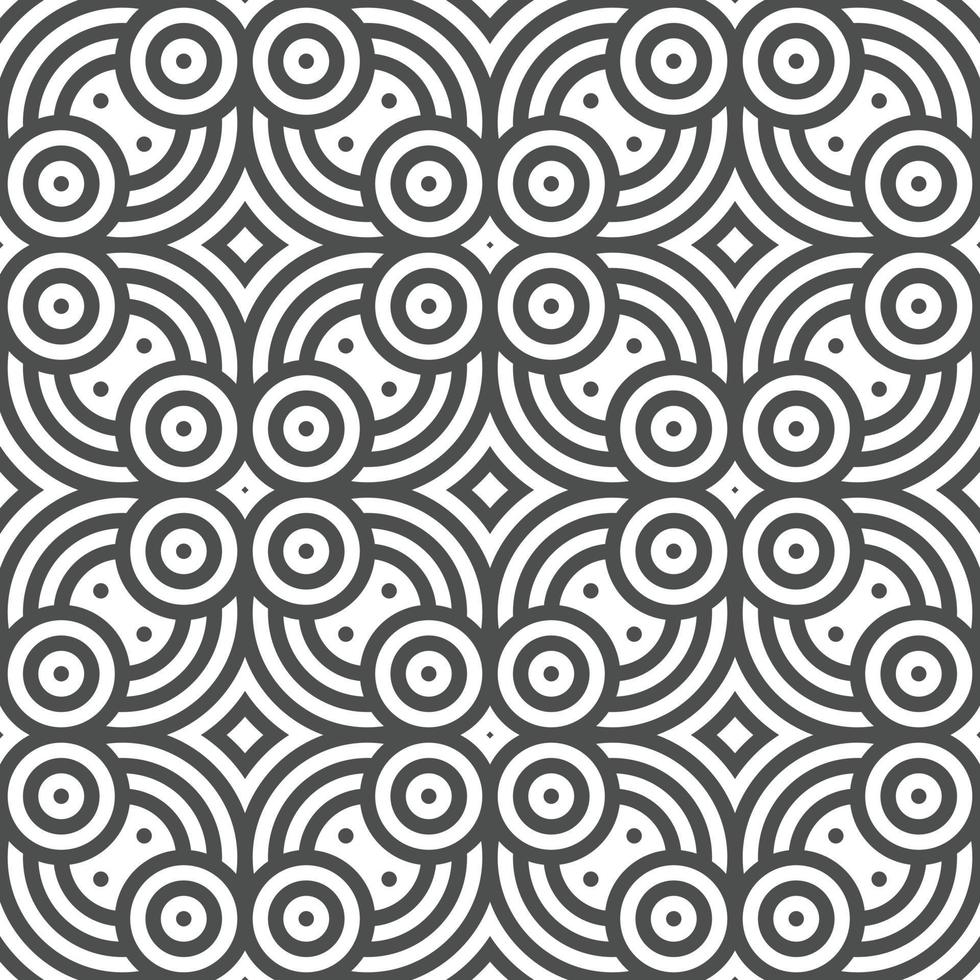 Abstract seamless geometric shape lines pattern vector