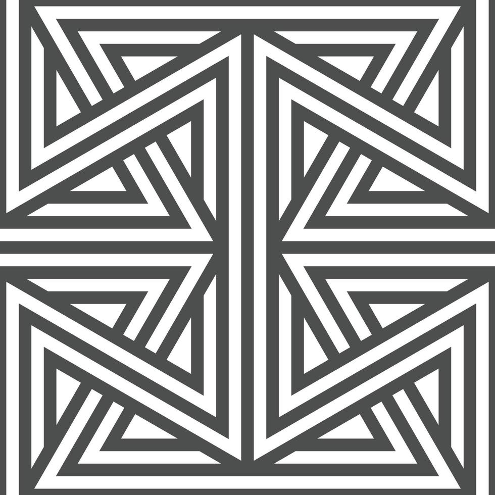 Abstract seamless geometric shape lines pattern vector