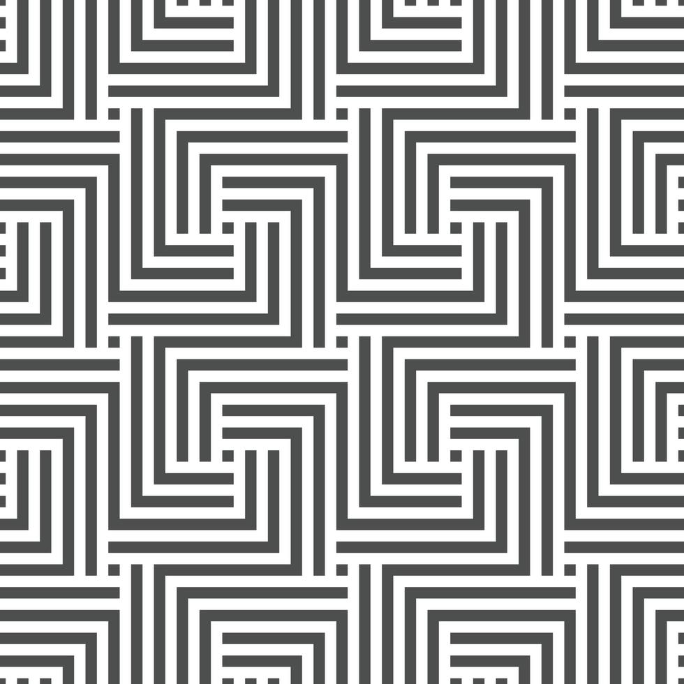 Abstract seamless geometric shape lines pattern vector