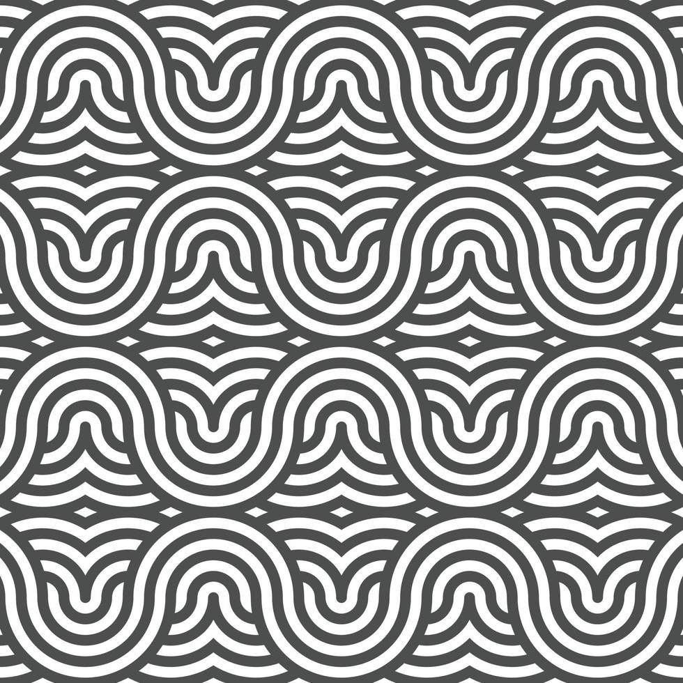 Abstract seamless geometric shape lines pattern vector