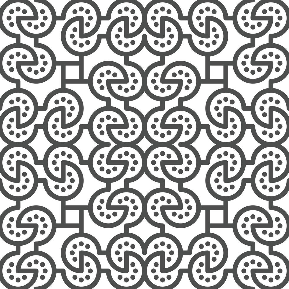 Abstract seamless geometric shape lines pattern vector