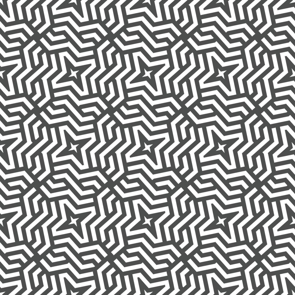 Abstract seamless geometric shape lines pattern vector