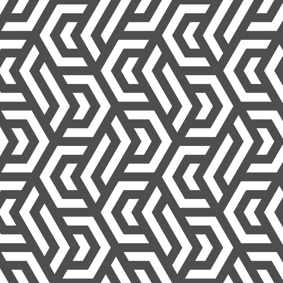 Abstract seamless geometric shape lines pattern vector