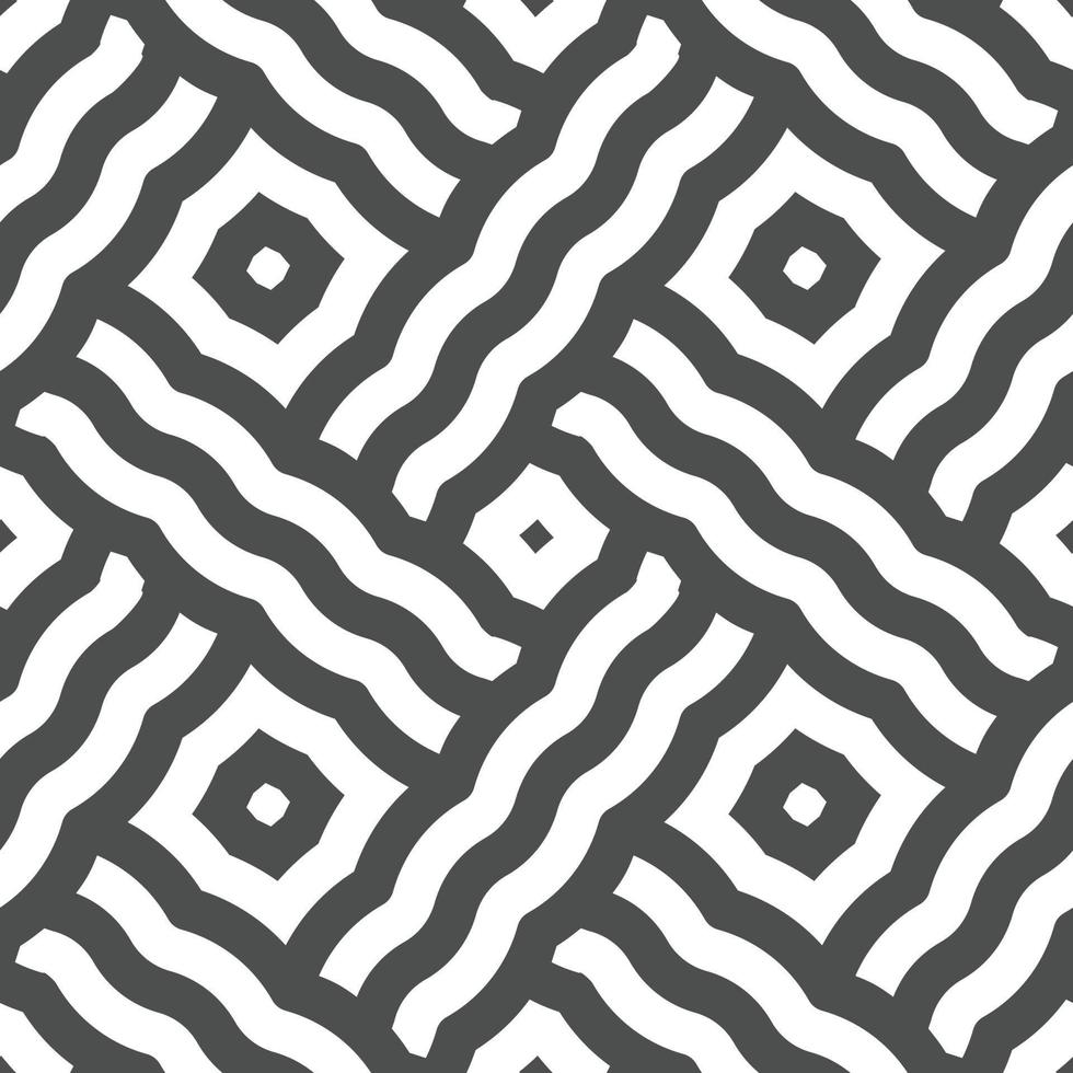 Abstract seamless geometric shape lines pattern vector