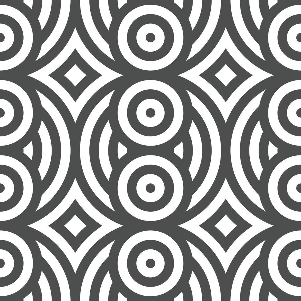 Abstract seamless geometric shape lines pattern vector