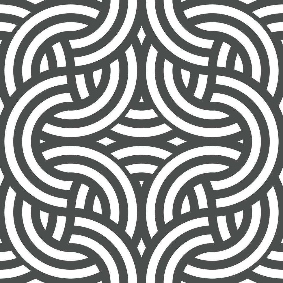 Abstract seamless geometric shape lines pattern vector