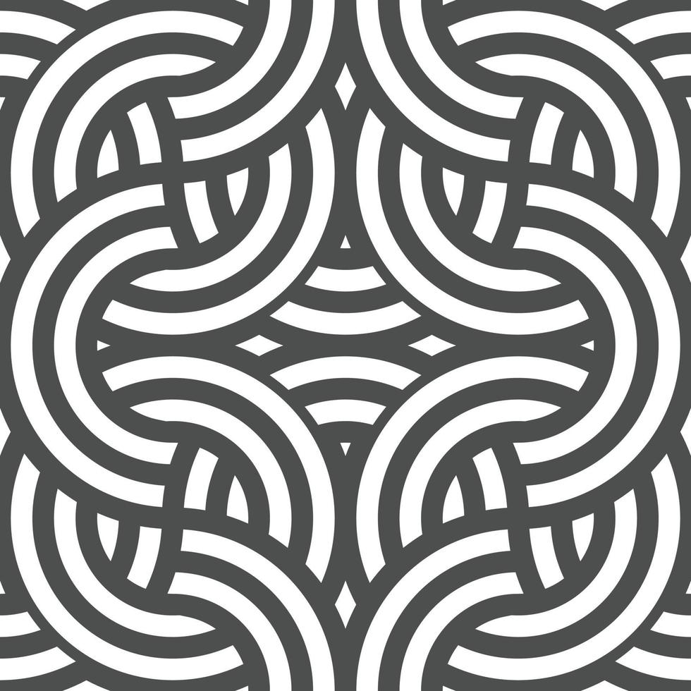 Abstract seamless geometric shape lines pattern vector