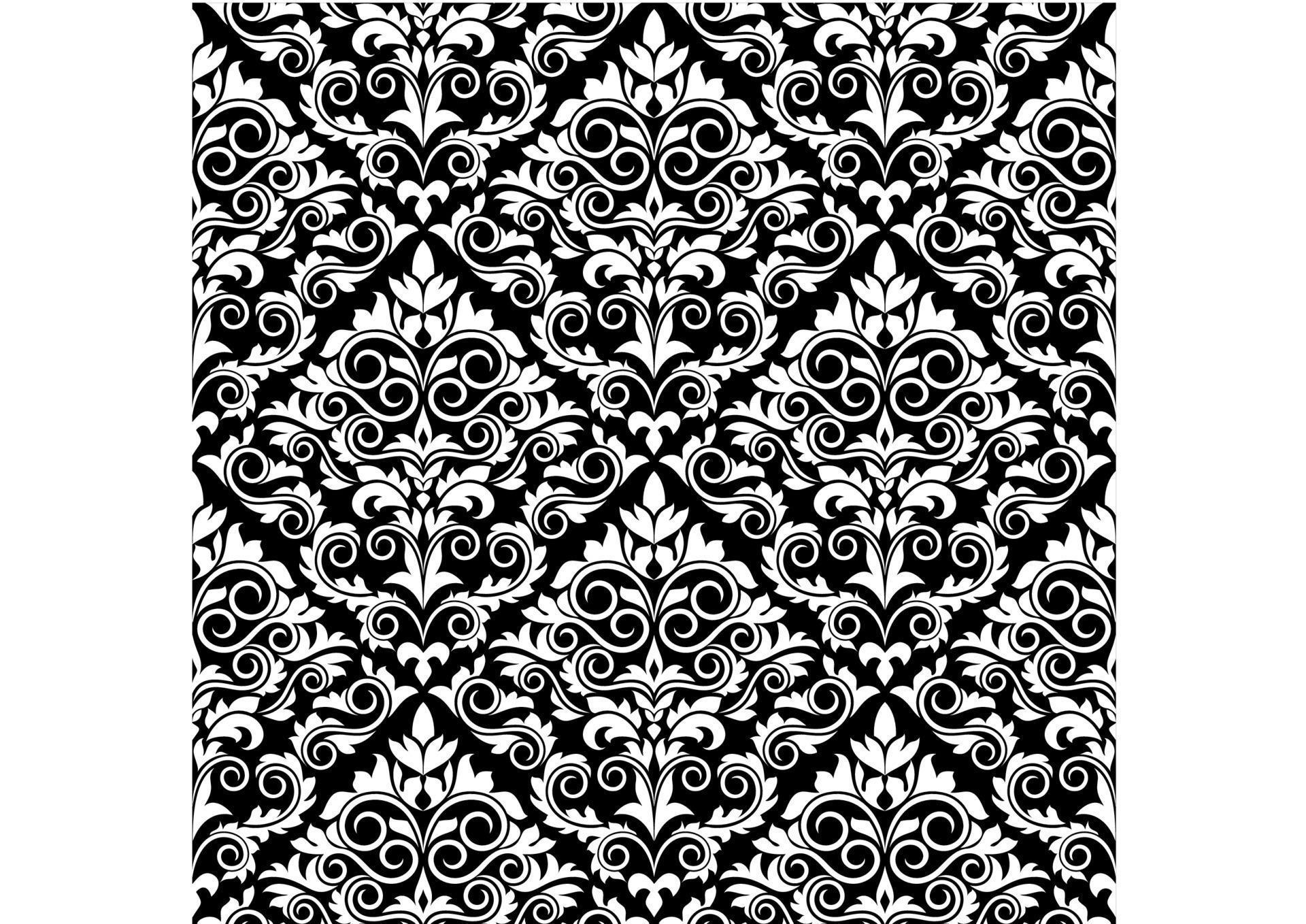 Damask seamless pattern 11153432 Vector Art at Vecteezy