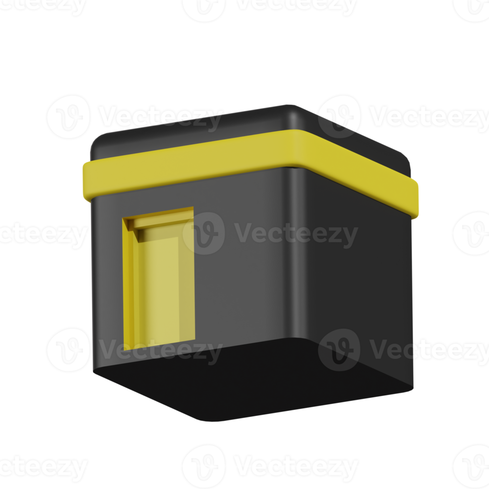 Kabah Ramadhan 3D Illustrations png