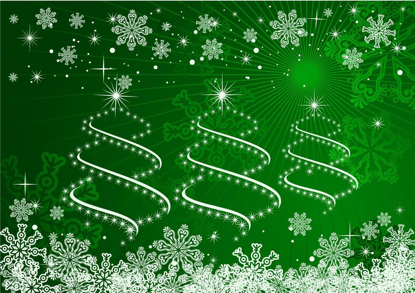 Christmas snowflake background vector