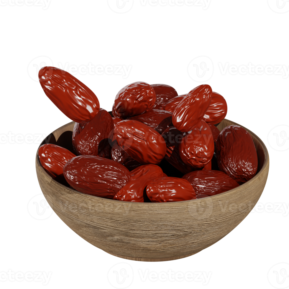 Date Palm Ramadhan 3D Illustrations png