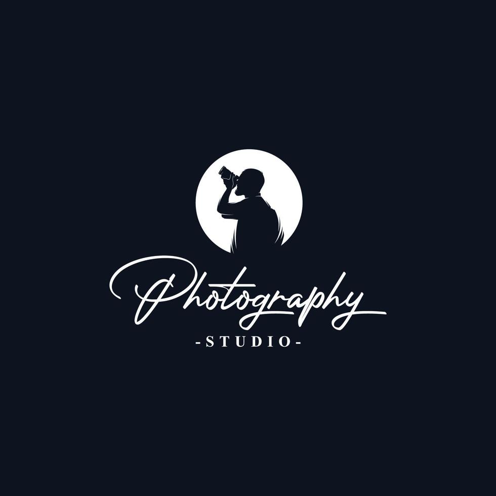 Photographer Logo design vector inspiration