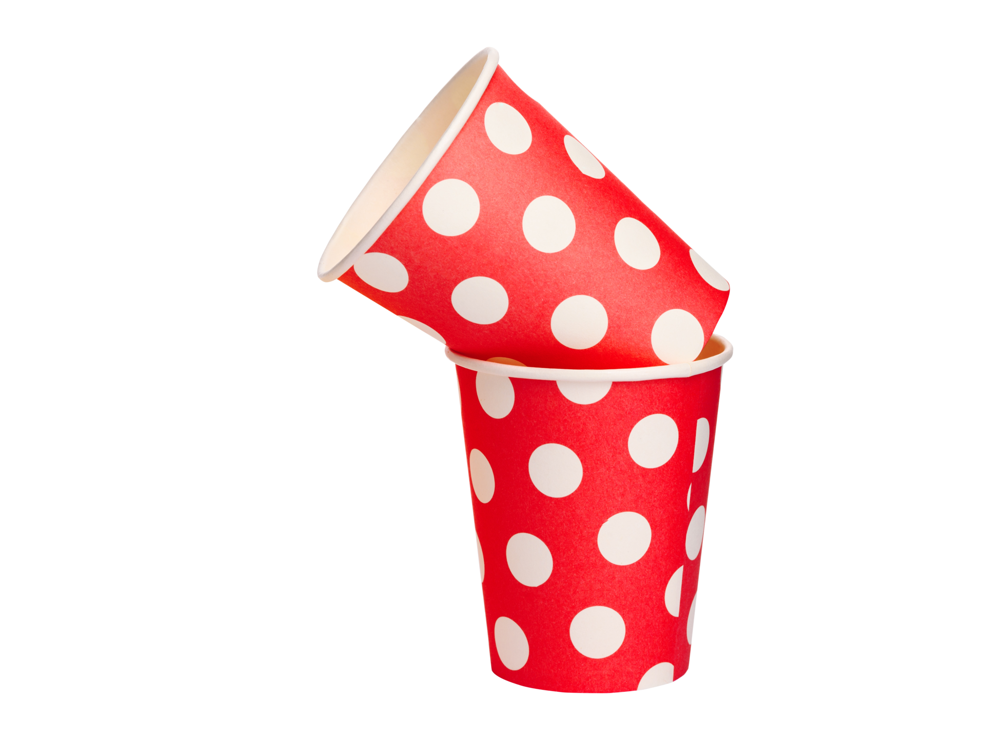polkadot red cup 11155290 PNG