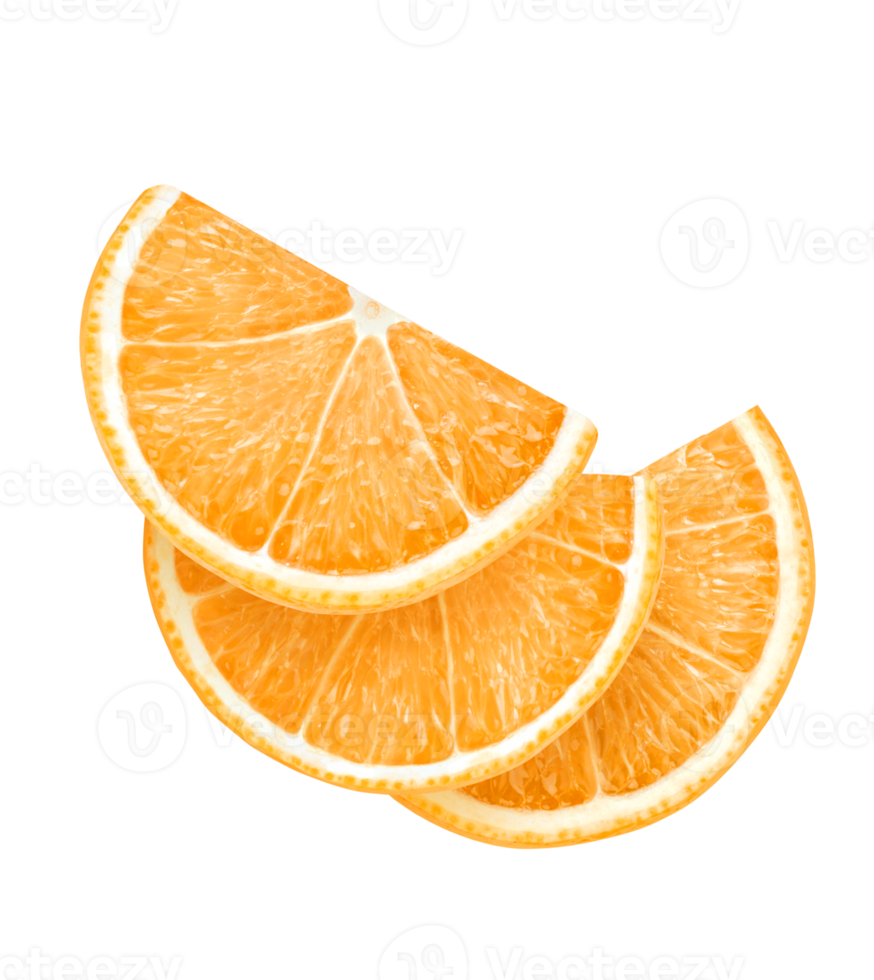 orange slice isolated png